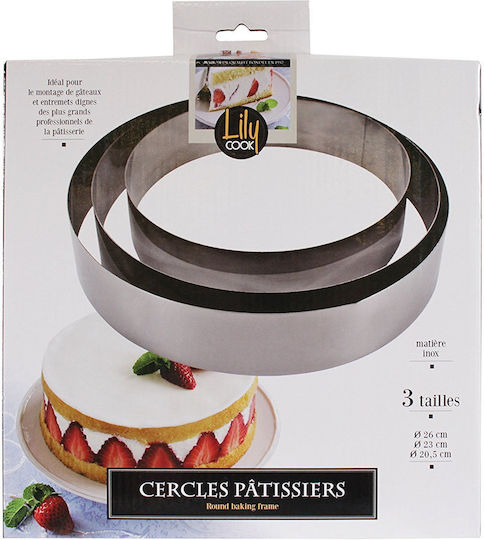 Lily Cook Cookie Cutter Round Stainless Steel ZKP5350