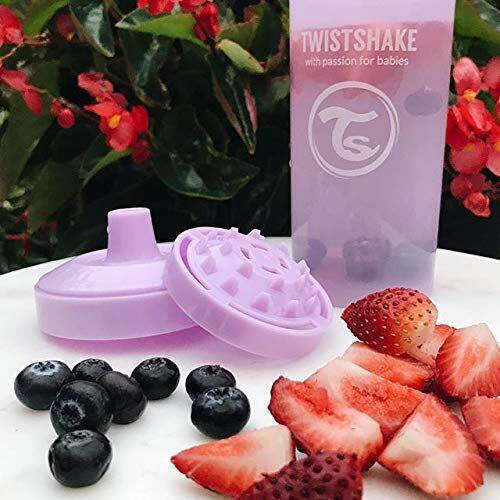 Twistshake Παιδικό Ποτηράκι Kid Cup από Πλαστικό Μωβ 360ml για 12m+