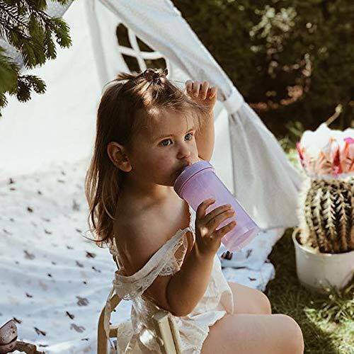 Twistshake Παιδικό Ποτηράκι Kid Cup από Πλαστικό Μωβ 360ml για 12m+
