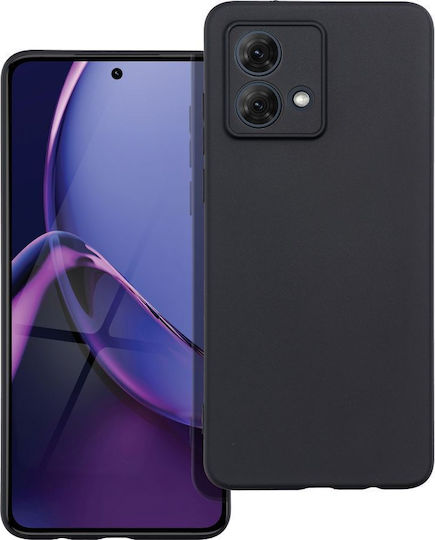 Matt Back Cover Silicone Black (MOTOROLA G84)