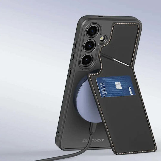 Dux Ducis Mag Back Cover Πλαστικό / Δερματίνης Μαύρο (Galaxy S24+)