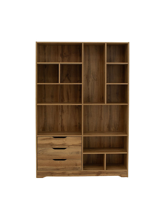 Bücherregal Lucinda Sonoma 120x29.8x180.5cm