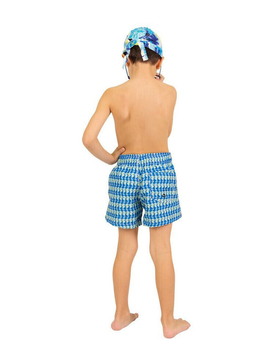 Waves Kids Swimwear Swim Shorts Blue