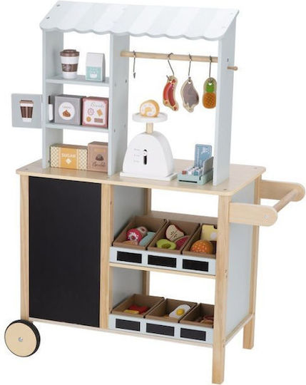 Tooky Toys Σετ Παντοπωλειο από Ξύλο για 3+ Ετών 26τμχ