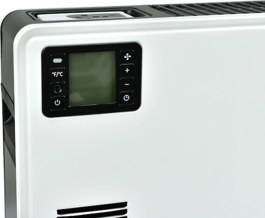 Geko Convectoare pardoseală 2300W cu Termostat Electronic 68x41.5cm Alb