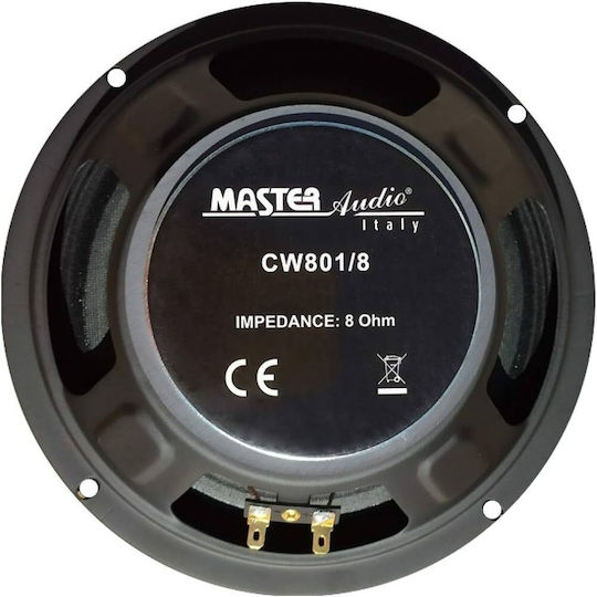 Master Audio Speaker Woofer 8" 8ohm CW801/8