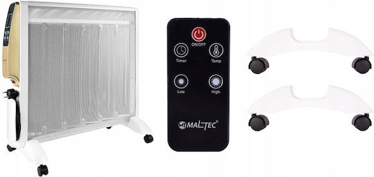 MalTec Convector Electric De Pardoseală 2500W Mică Cu Termostat Electronic 62.5x61.5cm Alb