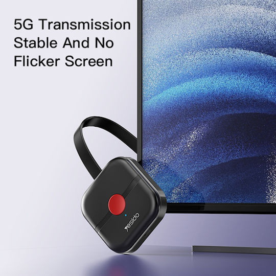 Yesido Wireless Screen Display Receiver Tv10 5g High-definition Hdmi Замяна Телевизор