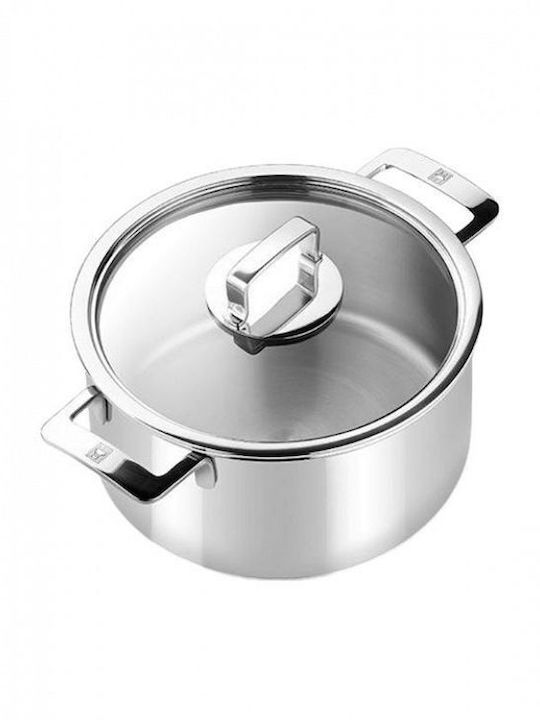 Bra Signature Βαθιά Ανοξείδωτη Κατσαρόλα 4.5lt / 26cm