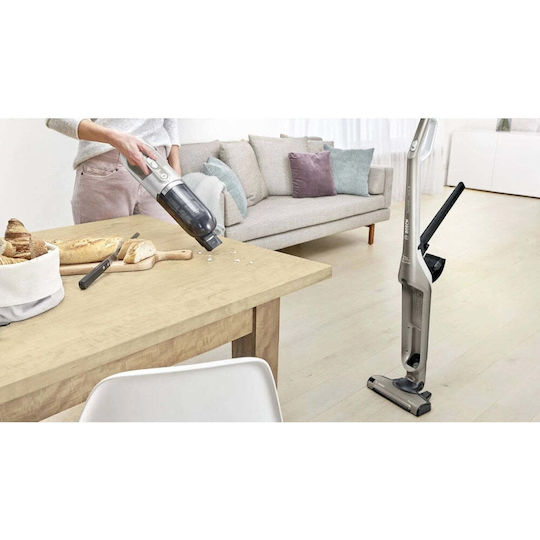 Bosch Flexxo Gen2 Прахосмукачка 2 в 1 Stick & Ръчна Сива