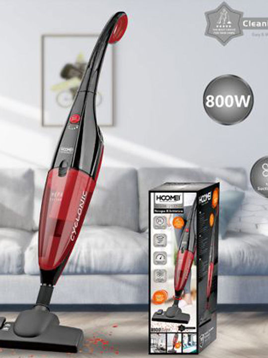 Hoomei Electric Stick Vacuum 800W Red