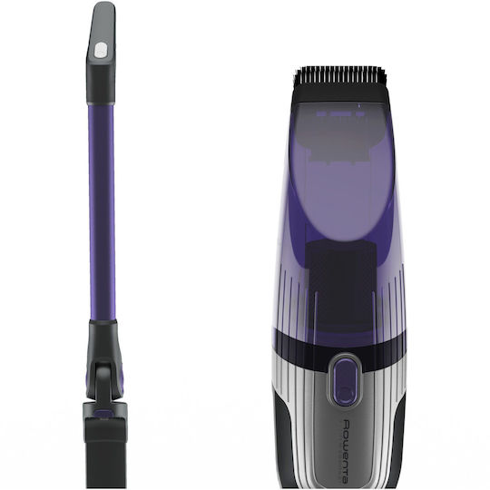 Rowenta X-trem Compact Reîncărcabilă Aspirator 2 în 1 Stick & De Mână 16.8V Violet