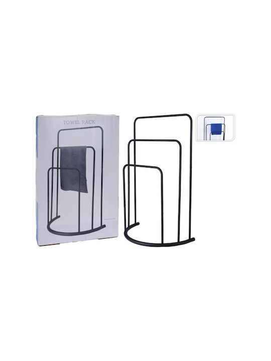 Badezimmerhaken & -halter Dreifach 45x55cm Schwarzer