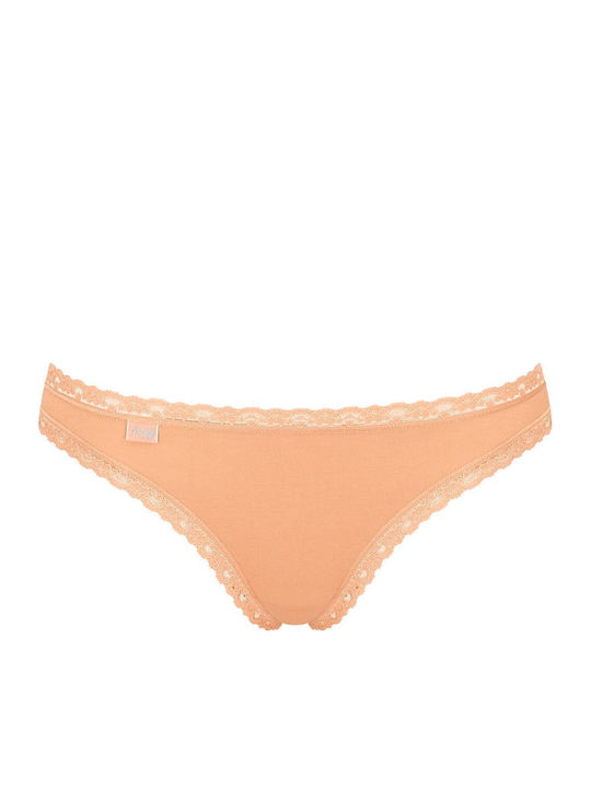 24/7 Weekend H Βαμβακερά Femei Brazilia 3Pack cu Dantelă Somone/veraman/ombre