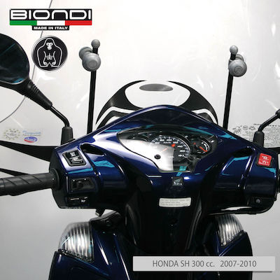 Biondi Motorcycle Windshield & Windscreen Transparent Visor for Honda SH 300 8500635