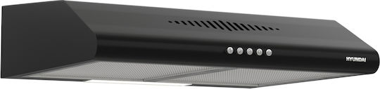 Hyundai Freestanding Vent Hood 60cm Black