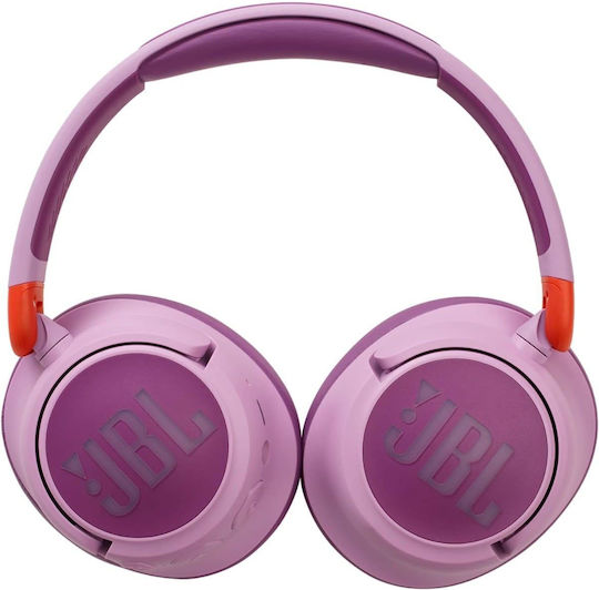 JBL JR460NC Fără fir / Cu fir Pentru copii Over Ear Căști cu 20 ore de Funcționare și Încărcare Rapidă Roz
