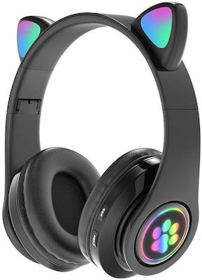 L450 Wireless/Wired Over Ear Headphones with 10 hours of Operation Blacα