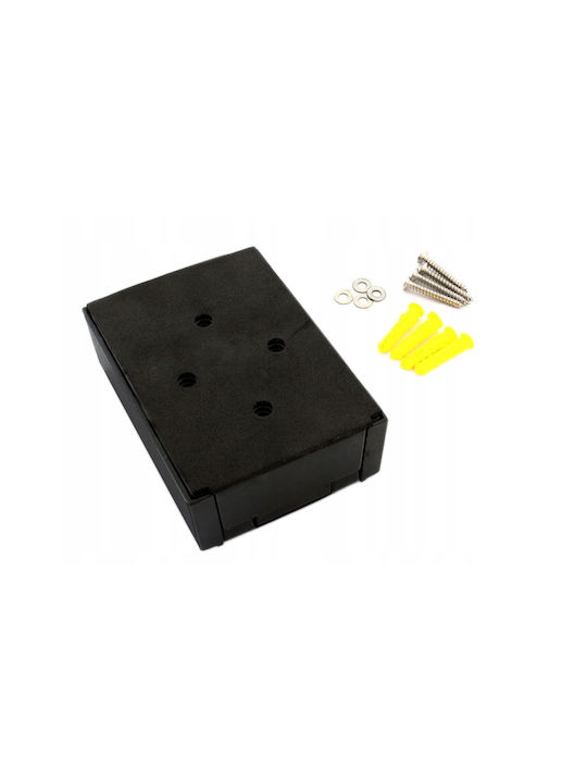 Suport De Chei Cu Combinație Metalic Cu Roată Cu Combinație 8.7x4x12cm Montare Pe Perete