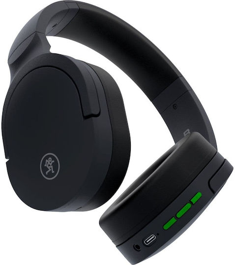 Mackie MC-40BT Wireless / Wired Over Ear Headphones with 30 hours of Operation and Quick Charge Black