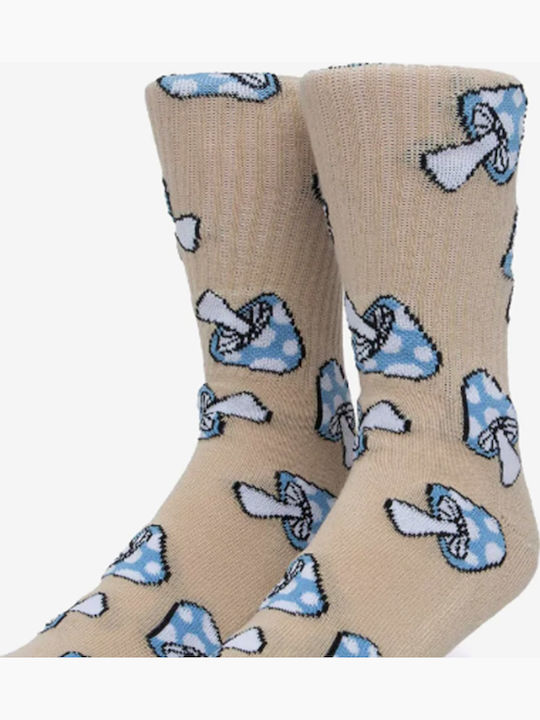 HUF Shrooms Κάλτσες Μπεζ