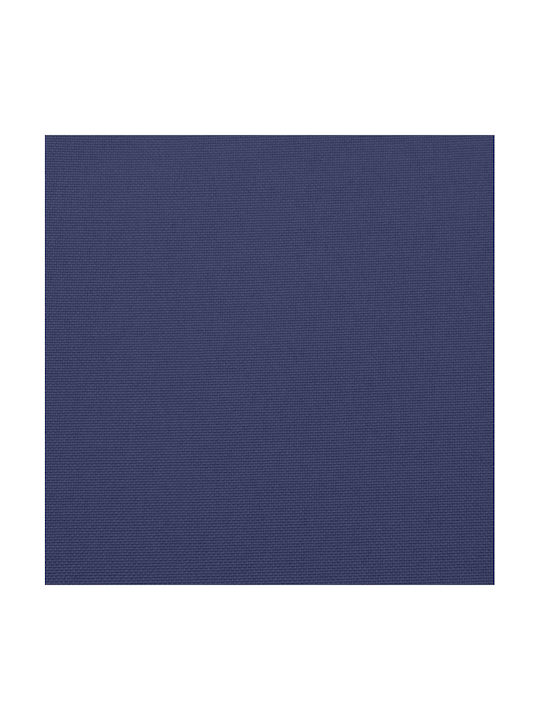 vidaXL Waterproof Bench Cushion Palette Navy Blue 50x50cm