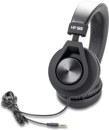 Gewa HP Six Wired On Ear Headphones Black