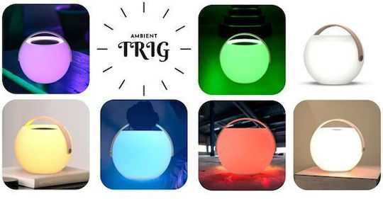 Sound Crush Trig Ηχείο Bluetooth 5W με Διάρκεια Μπαταρίας έως 8 ώρες Λευκό