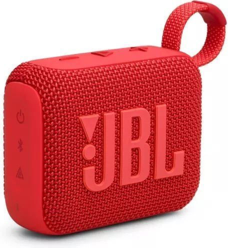 JBL Go 4 Waterproof Bluetooth Speaker 4.2W with Battery Life up to 7 hours Red