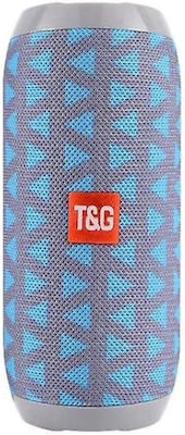 T&G Ηχείο Bluetooth 10W με Διάρκεια Μπαταρίας έως 2 ώρες Baby Blue