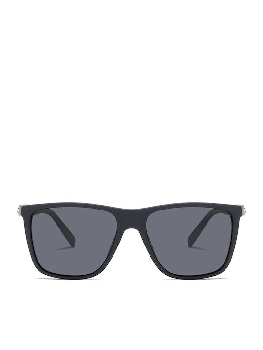 Polareye Sunglasses Μαύρα with Acetate Frame & Black Lens