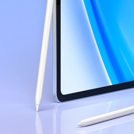 Baseus Smooth Writing 2 Series Dual Charging Digitală Stilou Tactil cu Palm Rejection de culoare Alb SXBC080102