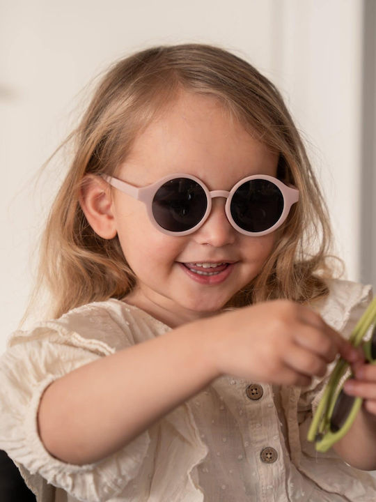 Filibabba Round Kids Sunglasses Purple For 1-3 Years