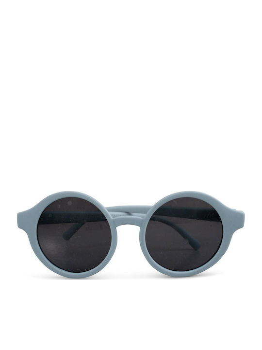 Filibabba Round Kids Sunglasses Blue for 4-7 Years