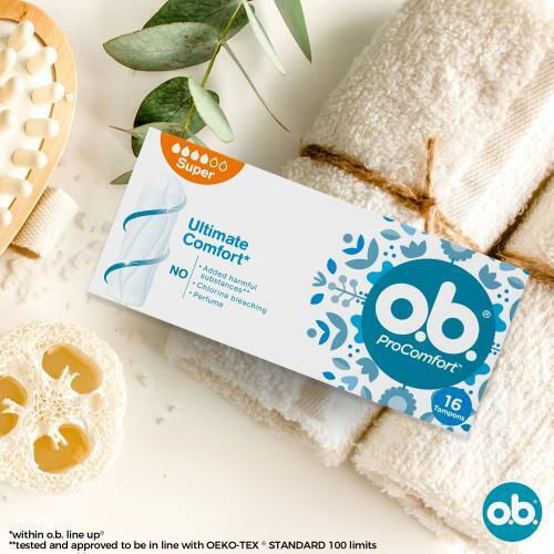 O.B. Tampoane Pentru Debit Puternic 16 Buc