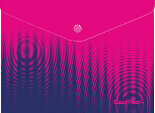 A4 Gradient Frape Button Folder