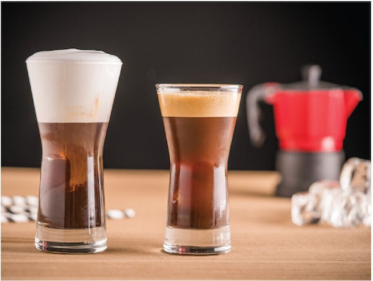 Uniglass Ποτήρι Καφέ/Freddo από Γυαλί 330ml