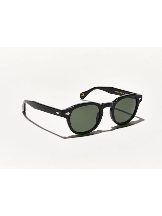 Moscot Ochelari de soare cu Negru Din plastic Rame și Negru Lentilă MOSCOT LEMTOSH BLACK