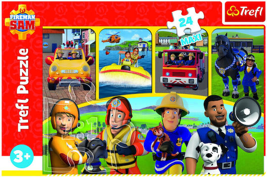 Kids Puzzle Maxi Fireman Sam 24pcs Trefl