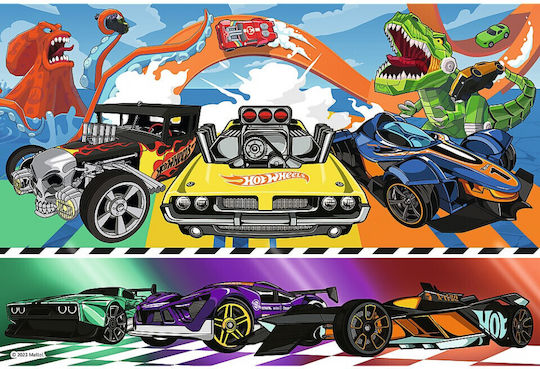 Puzzle pentru Copii Hot Wheels 100buc Trefl