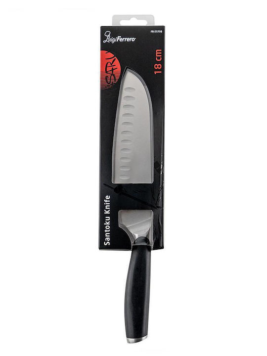 Luigi Ferrero Santoku Knife from Stainless Steel 18cm
