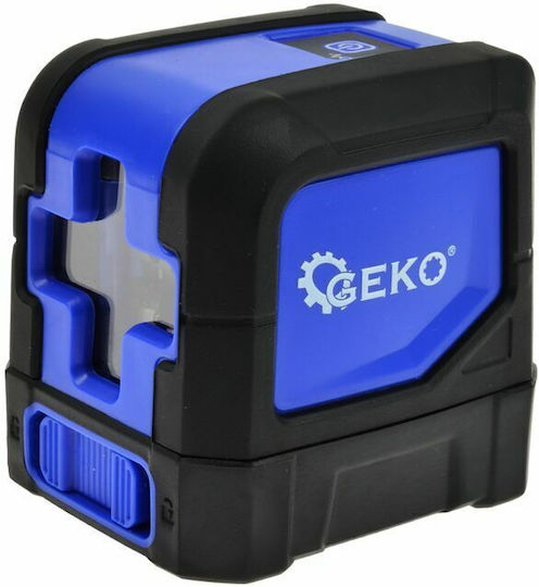 Geko Αυτορυθμιζόμενο Γραμμικό Αλφάδι Laser Κόκκινης Δέσμης με Εύρος Εργασίας 20m