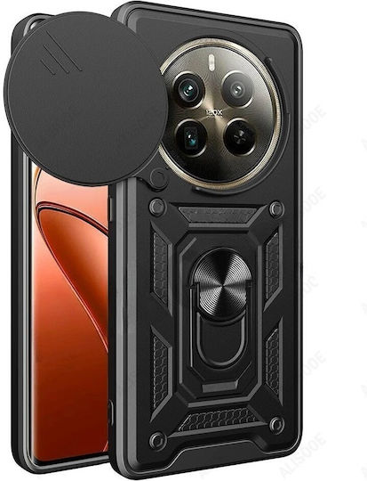 Back Cover Metalic Negru (Realme 12 Pro - Traducere: Realme 12 Pro)