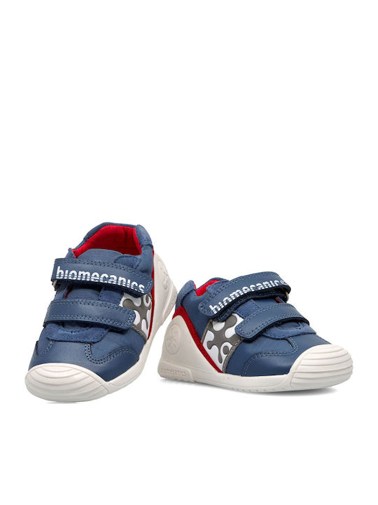 Παιδικά Sneakers με Σκρατς Μπλε