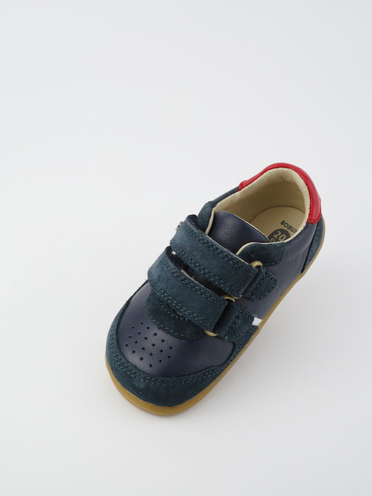 Παιδικά Sneakers με Σκρατς Navy Μπλε