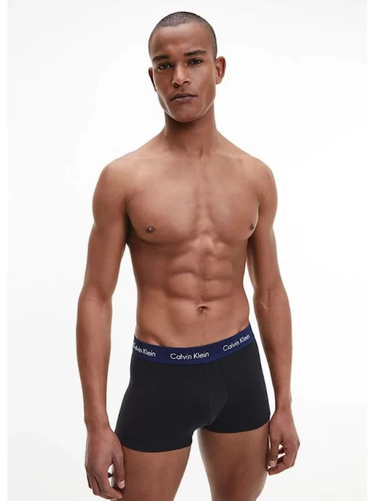 Calvin Klein Boxeri bărbați black cu Desene 3Pachet
