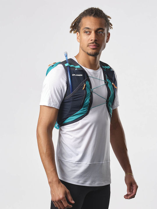 Salomon Active Skin 12 Set Γιλέκο Υδροδοσίας 11lt Μπλε