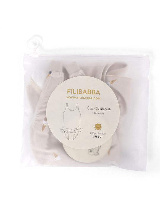 Filibabba Детски Бански Една част Бежов