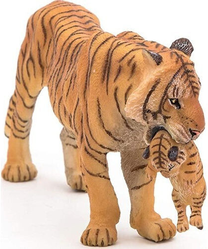 Papo Tiger With Baby for 3+ Years 6.5cm (Miscellaneous Designs)