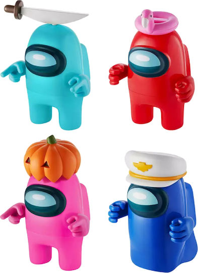 PMI Action Figures (4 Pack) Among Us (Διάφορα Σχέδια)
